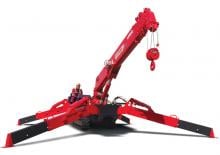 Gru cingolate - braccio telescopico UNIC URW-547