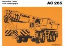 Gru fuoristrada Terex-Demag AC 265 (8x6x6)