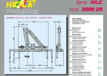 Gru per autocarro elettriche Heila HLC 2.000 2 S-E