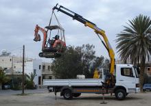 Gru per autocarro idrauliche Effer 100 3S