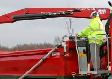 Gru per autocarro idrauliche HMF 1244-Z1