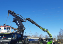 Gru per autocarro idrauliche Effer 1255 4S