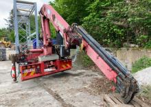 Gru per autocarro idrauliche HMF 1580 T 3