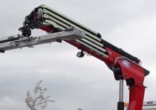 Gru per autocarro idrauliche HMF 1630-T4-RCS