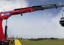 Gru per autocarro idrauliche HMF 2130-T5-RCS