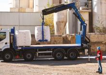 Gru per autocarro idrauliche Palfinger 23001-EH B