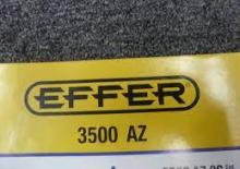 Gru per autocarro idrauliche Effer 3.500 AZ 1S