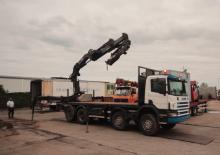 Gru per autocarro idrauliche Hiab 400-7 Jib 65 X-3