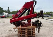 Gru per autocarro idrauliche HMF 500 K 4