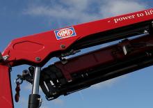 Gru per autocarro idrauliche HMF 610-K1-RC