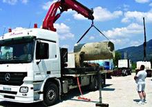 Gru per autocarro idrauliche Amco Veba 936-1 S
