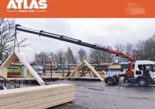 Gru per autocarro idrauliche Atlas AK 206.4E A3  