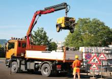 Gru per autocarro idrauliche Palfinger PK 12002 EH