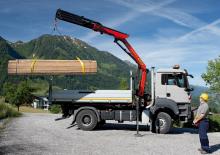 Gru per autocarro idrauliche Palfinger PK 12502 SH B