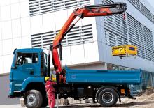 Gru per autocarro idrauliche Palfinger PK 13002 E