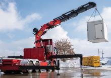 Gru per autocarro idrauliche Palfinger PK 135.002 TEC 7 E 