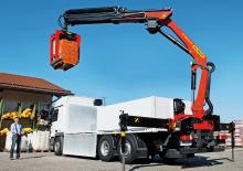 Gru per autocarro idrauliche Palfinger PK 18002-EH E