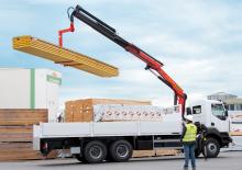 Gru per autocarro idrauliche Palfinger PK 18502 SH E