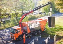 Gru per autocarro idrauliche Palfinger PK 22002-EH E