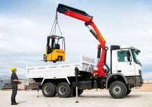 Gru per autocarro idrauliche Palfinger PK 30002 D