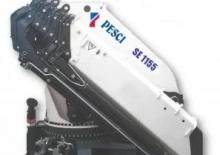 Gru per autocarro idrauliche Pesci SE 155 AT