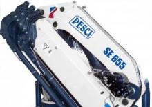 Gru per autocarro idrauliche Pesci SE 655