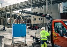 Gru per autocarro idrauliche Hiab T-CLX 038-4