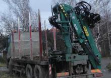 Gru per autocarro idrauliche Ostroj WM 125 NT