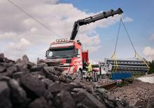 Gru per autocarro idrauliche Hiab X-Duo 044 D-3