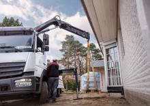 Gru per autocarro idrauliche Hiab X-Duo 112 E-1