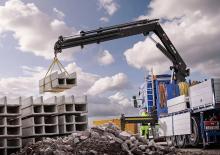 Gru per autocarro idrauliche Hiab X-Duo 288 EP-5 