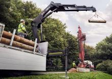 Gru per autocarro idrauliche Hiab X-HiDuo 158 E-1