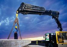 Gru per autocarro idrauliche Hiab XS 077 E-2 DUO
