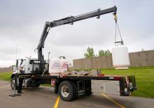 Gru per autocarro idrauliche Hiab XS 166 B-3 DUO
