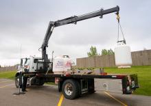 Gru per autocarro idrauliche Hiab XS 166 LS-2 HiPro