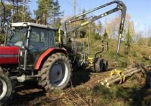 Gru per autocarro per legname MOWI 400