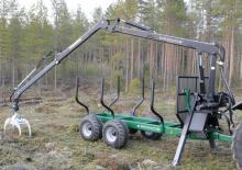 Gru per autocarro per legname Kronos 4000