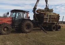 Gru per autocarro per legname Foresteri 500-2