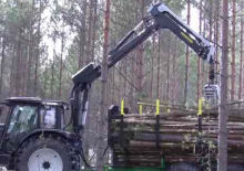 Gru per autocarro per legname Kronos 6020 