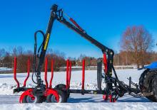 Gru per autocarro per legname Farmi CR 47