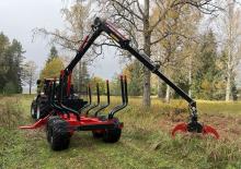 Gru per autocarro per legname Farmi CR 69+