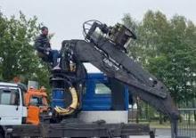 Gru per autocarro per legname Loglift F 215 ZT 94