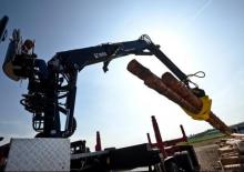 Gru per autocarro per legname Loglift 251S 101D 