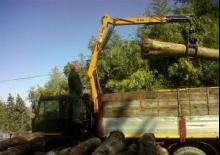 Gru per autocarro per legname COPMA 2000 FS 44 Z 1
