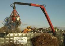 Gru per autocarro per legname Jonsered J 1820 Little Jon