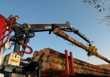 Gru per autocarro per legname Jonsered 2490 S 85 