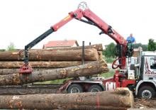 Gru per autocarro per legname Jonsered 2850 S 97 