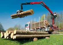 Gru per autocarro per legname Epsilon M 120 Z 95