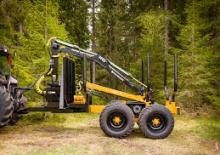 Gru per autocarro per legname Moheda M 40
