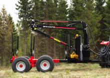 Gru per autocarro per legname MOWI P30T